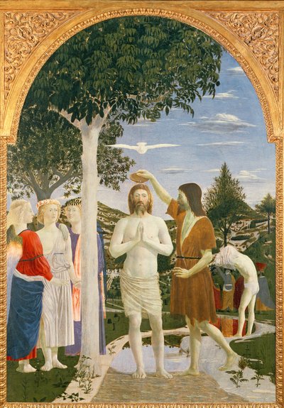 Baptism of Christ by Piero della Francesca